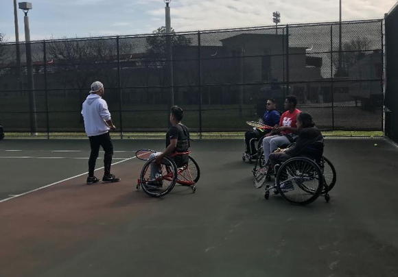 Tennis Practice with Coach Patrick