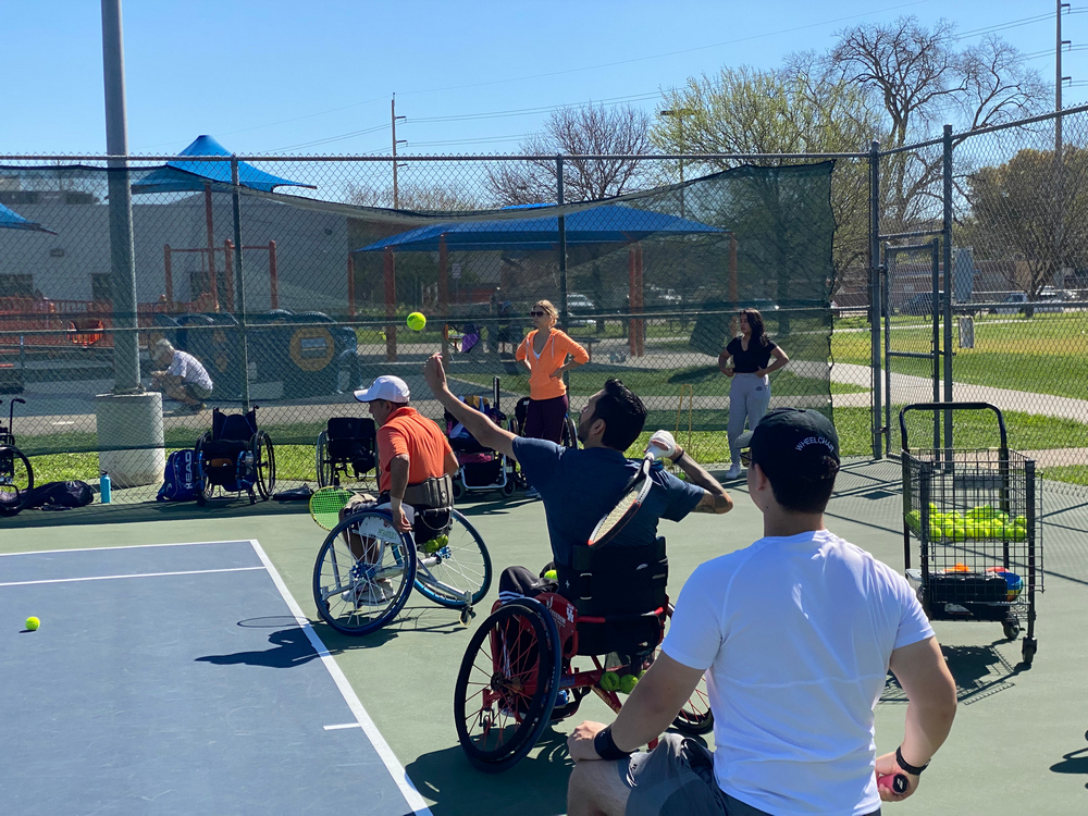 Adaptive tennis