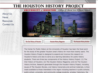 Houston History Project