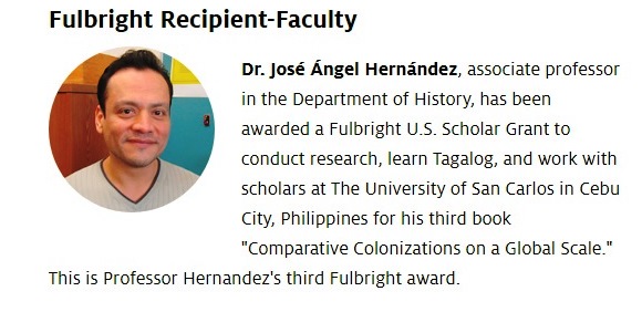 Hernandez Fulbright News