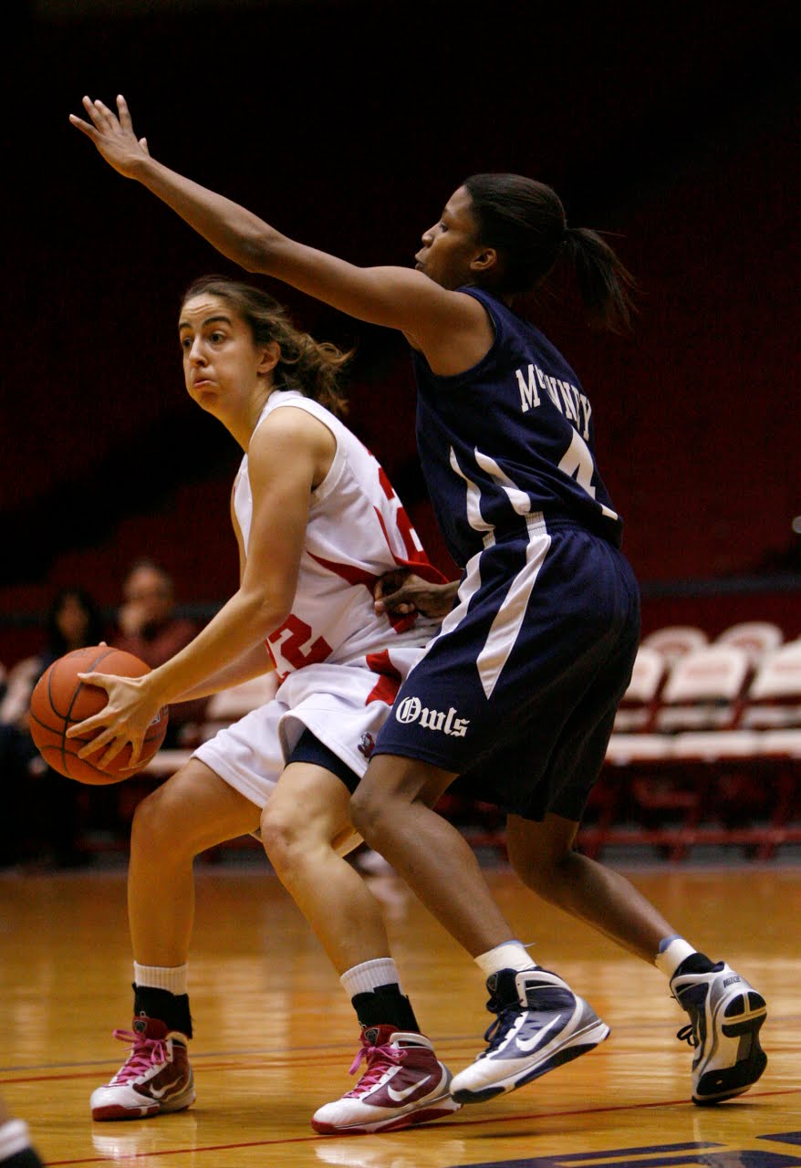 CLASS alumna Roxana Button led Conference-USA in scoring and graduated with honors. (Photo credit: Karen Warren/Chronicle)