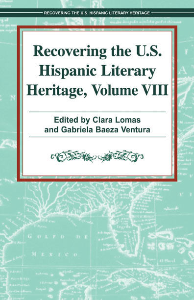 RECOVERING THE U.S. HISPANIC LITERARY HERITAGE