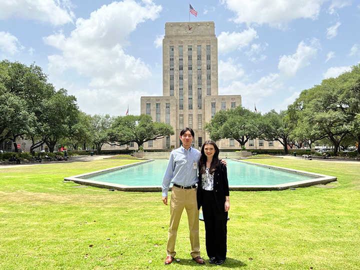 Two Mayoral Interns