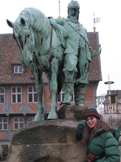 Helen Hattab in Germany