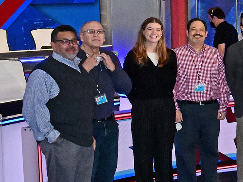 Professor Casellas Helps ABC News on Election Night