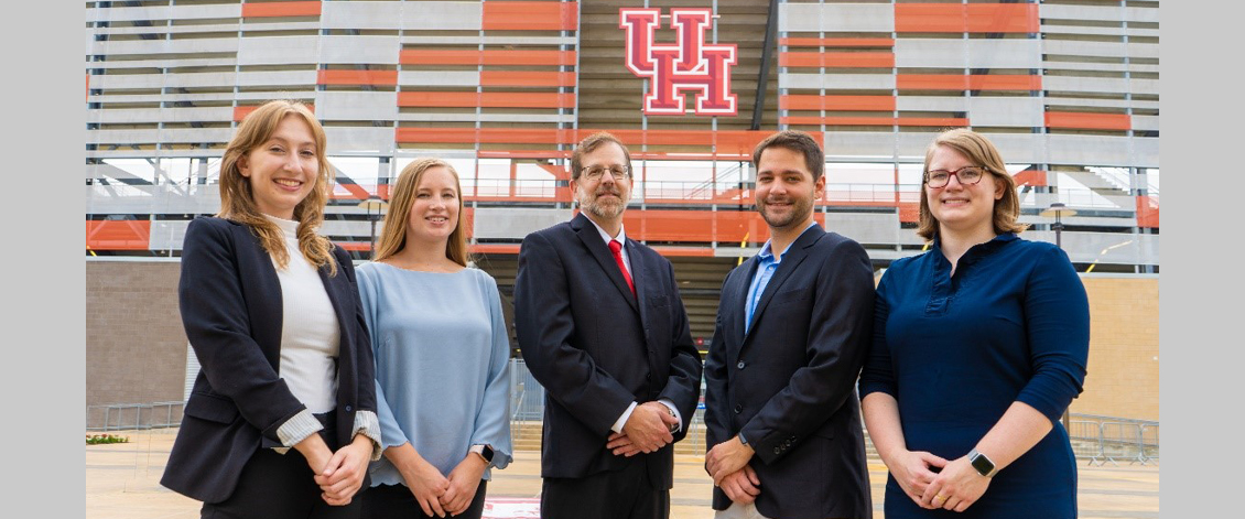 From left: Cassidy Salentine, Abby Farrell, Paul Cirino, Anthony Gioia, Natalie Ridgely