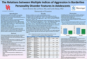ABCT 2012: The Relations between Multiple Indices of Aggression in Borderline Personality Disorder Features in Adolescents