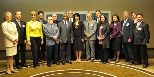 Mr. Kofi Annan Visits Houston