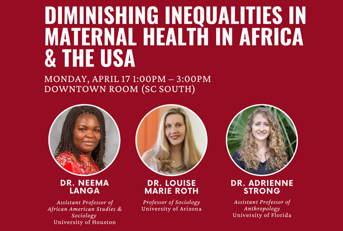 Diminishing Inequalities in Maternal Health in Africa & the USA