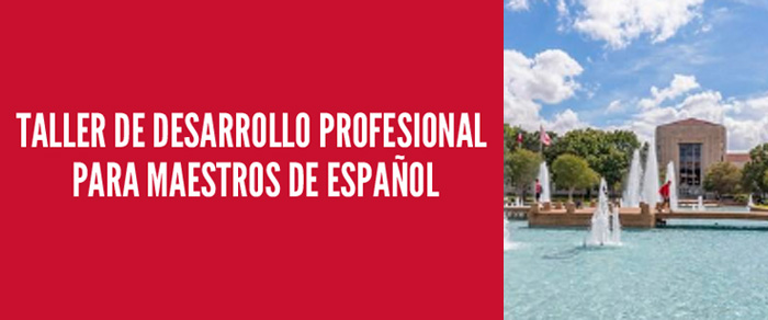 Taller de desarrollo profesional para maestros de español