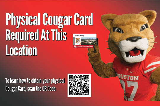 Cougar Card Brand Standard Signs