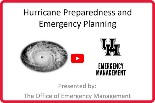 UH Hurricane Preparedness Training Video