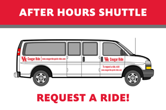 Cougar Ride - After-Hours Shuttle
