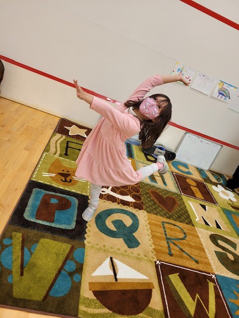 child dancing