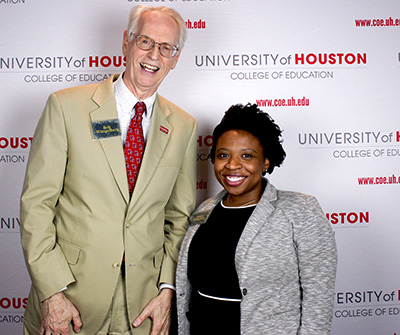 Bob Wimpelberg and Ashley Ramclam