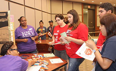 New COE Students at the Education Connection Event 2016