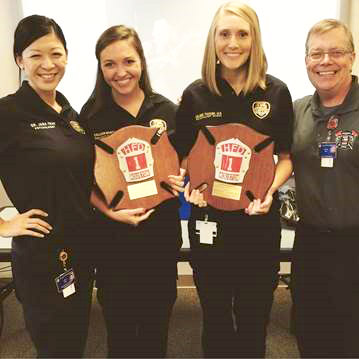 Jana Tran, Colleen Martin, Kelsee Tucker and Sam J. Buser