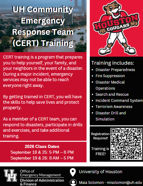 CERT Flyer 2026