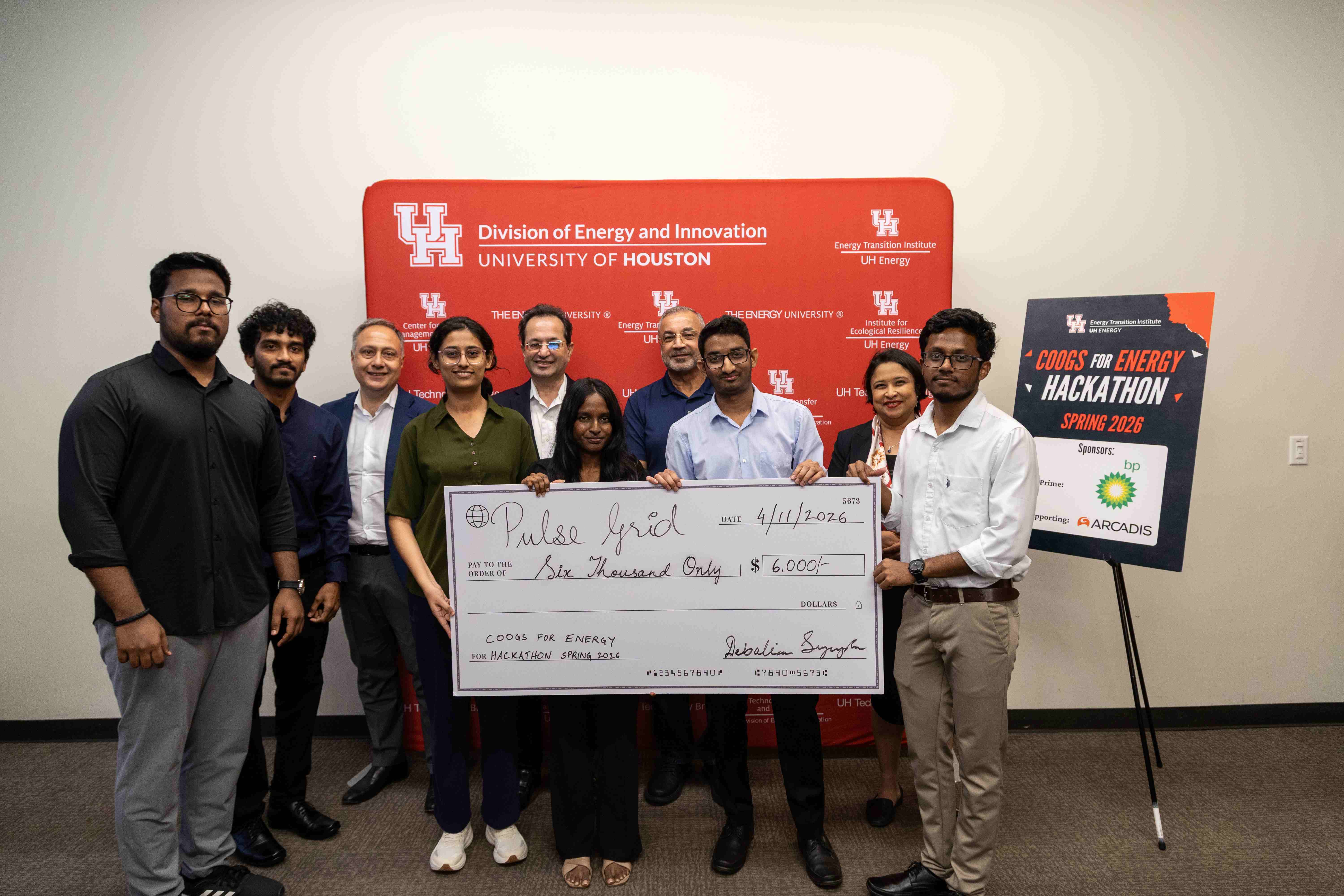 Team Pulse Grid in First Place