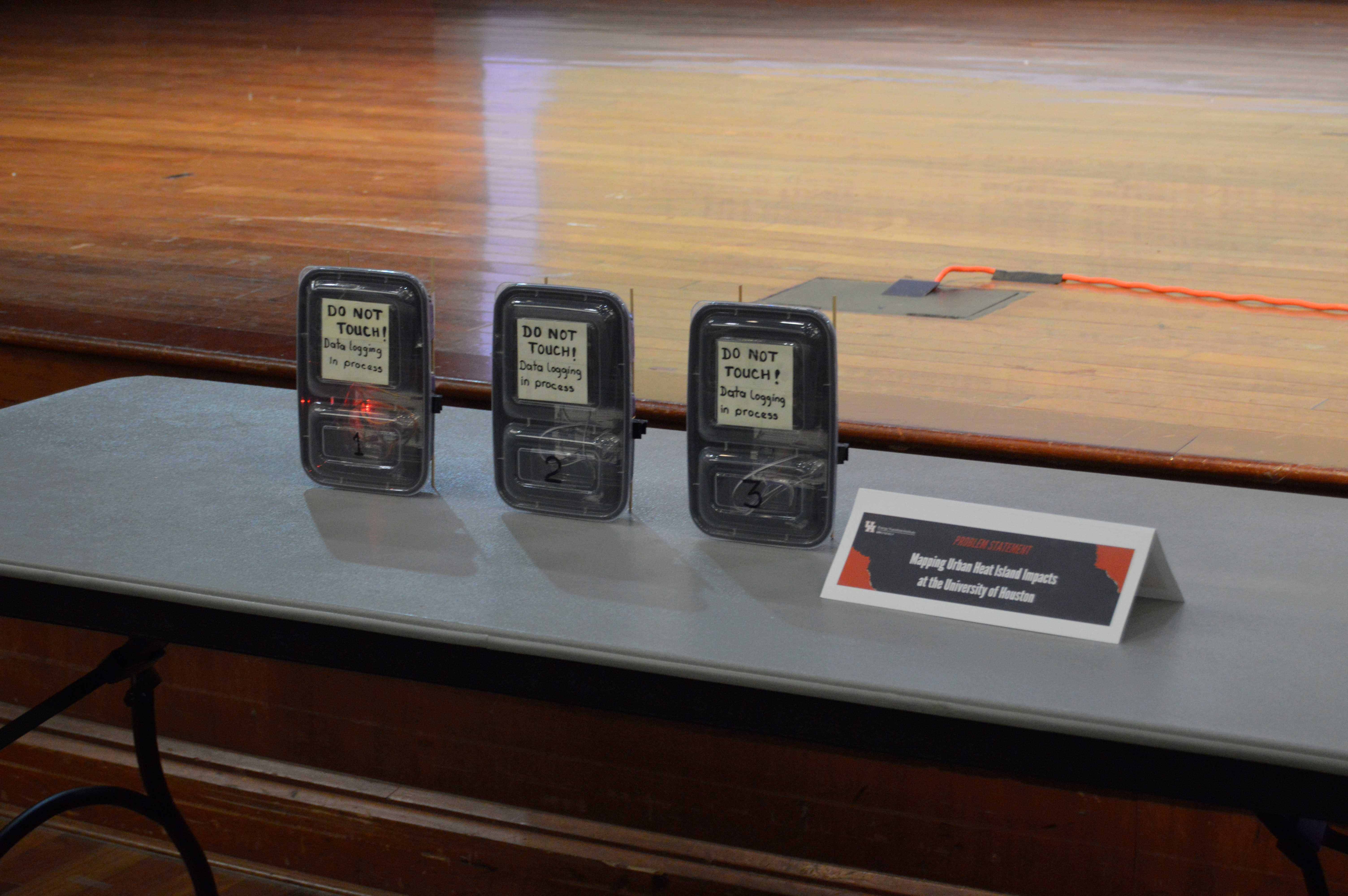 Heat sensor prototypes developed by Team Watts