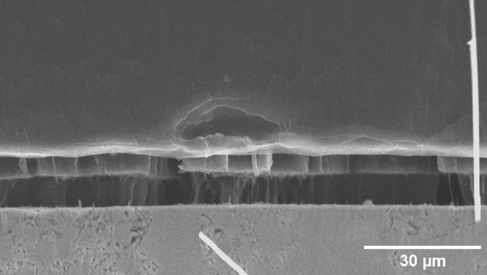 Lithium dendrites snapping within an operating solid-state battery captured by UH Professor Yan Yao