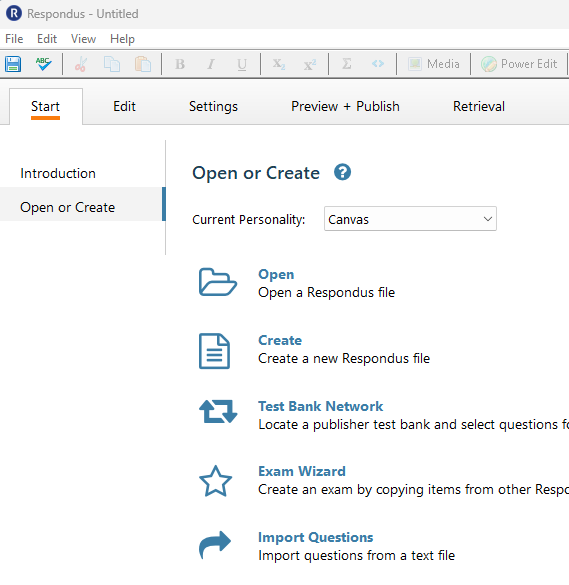 Respondus Tool