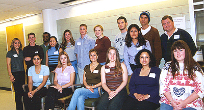 Fall 2001 CHIP Interns