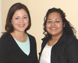  State Representative Ana Hernandez and former UH-TLIP intern with 2006 TLIP intern Estella Gonzales