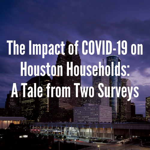covid-19 on houston houshold report cover