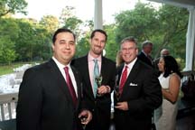 Advisory Board members Gerald Balboa, Craig Enochs, and Trey Wilkinson