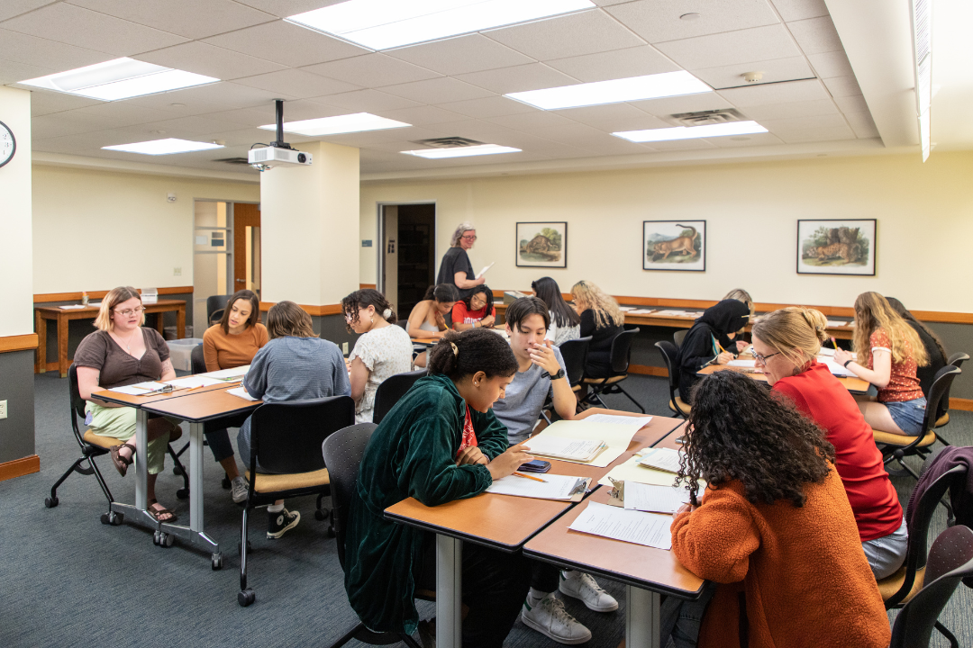 Visit to special collections