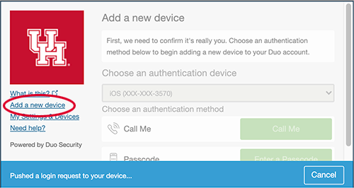Add New Device