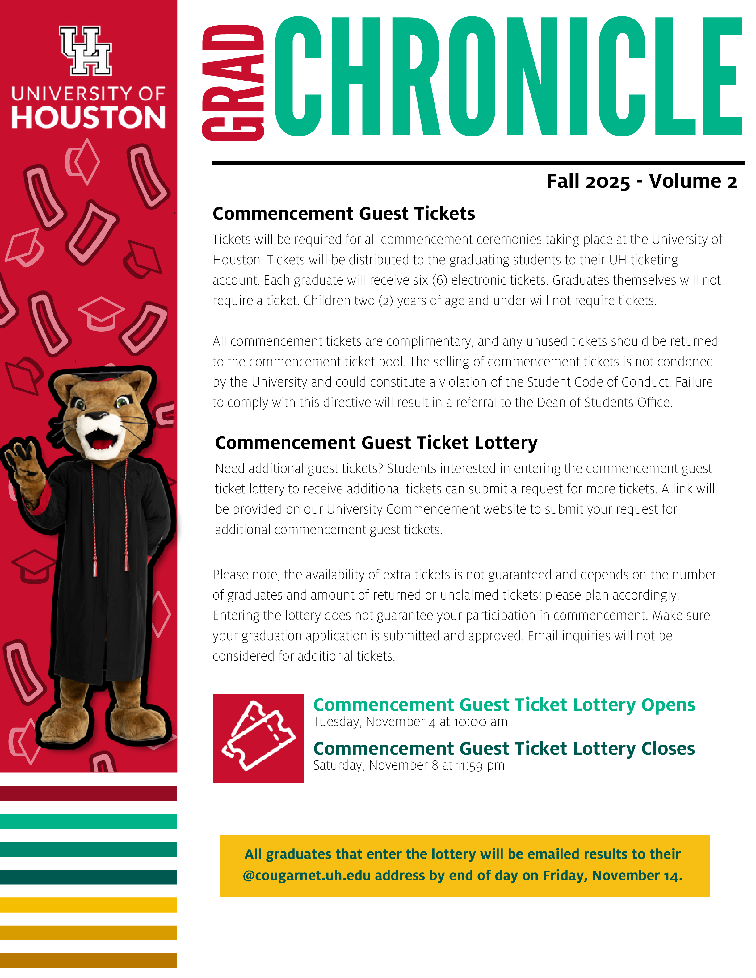 Grad Chronicle page 1