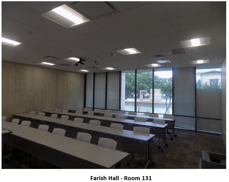 Farish Hall Room 131