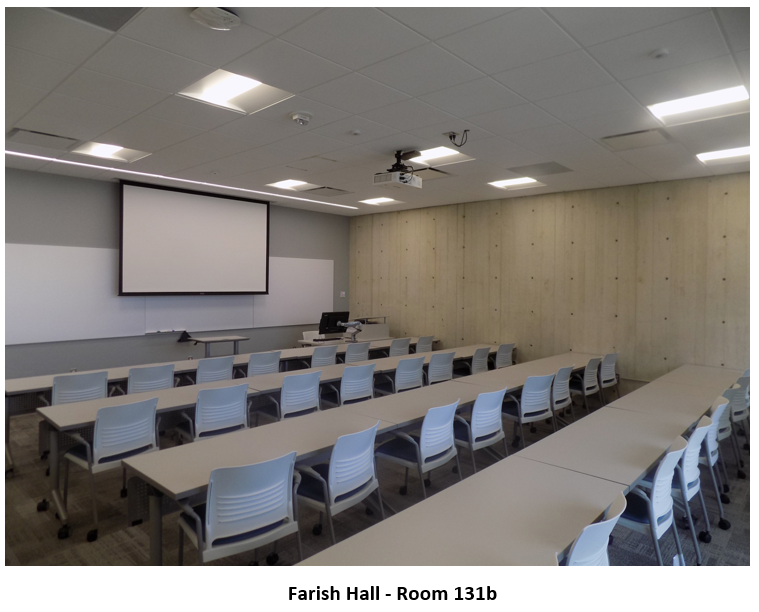 Farish Hall Room 131b