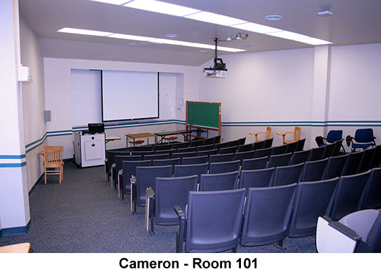The Isabel C. Cameron Building classroom 101