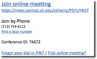 set up conference call