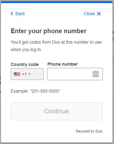 New DUO Adding SMS Text Option Step 6