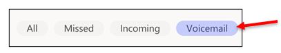 Listen to Voicemail in Microsoft Teams on a Mac