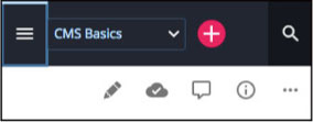 Responsive Menu Bar at narrowest window widths the Stack Menu moves Left