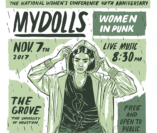 Mydolls poster by Sarah Welch, cropped