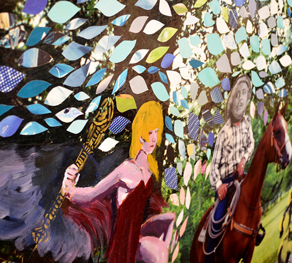 Works in Rafael Gamero's studio