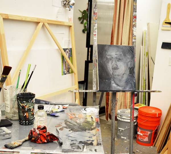 Jordan McGroary's studio