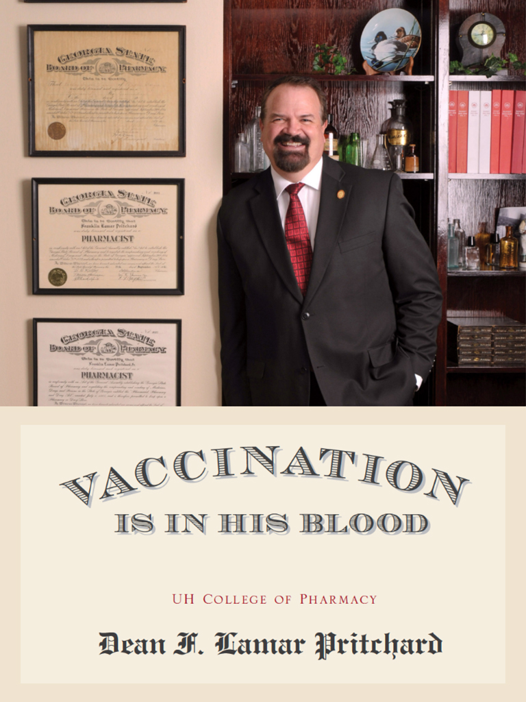 Vaccination is In His Blood