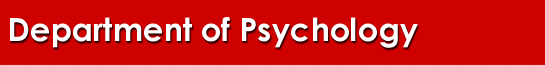 Department of Psychology