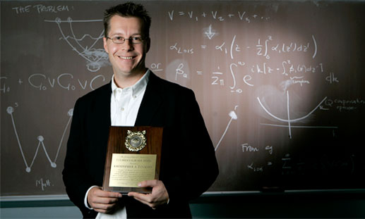Kristopher A. Innanen, J. Clarence Karcher Award recipient