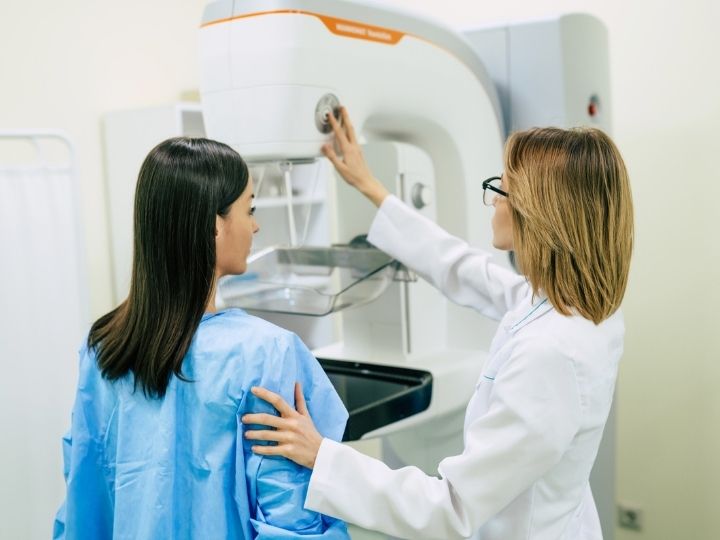 Breast cancer exam Breast cancer exam