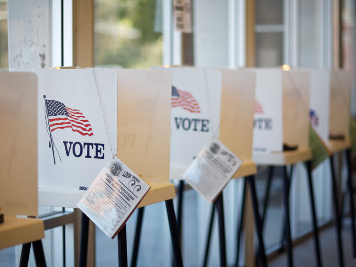 getty voting booth