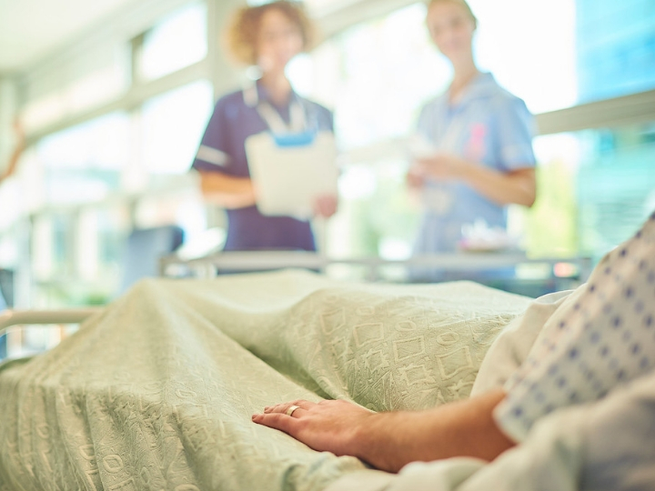 Patient in hospital Patient in hospital