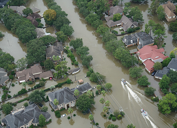 Hurricane Harvey flooding